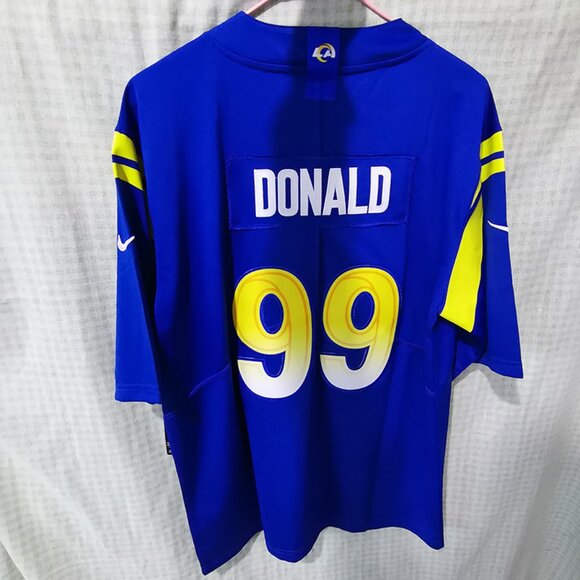 Aaron Donald No 99 Los Angeles Rams NFL NIKE Jersey - Picture 6 of 13